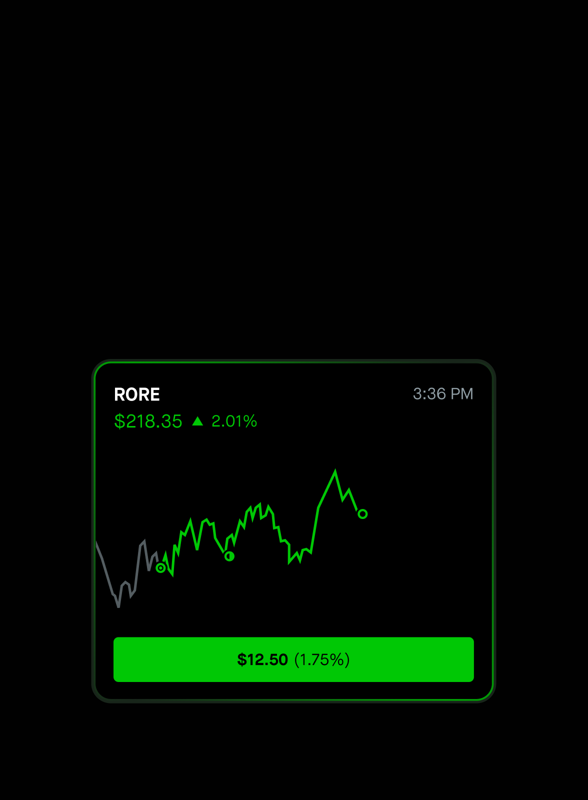 See real trades unfold in real time